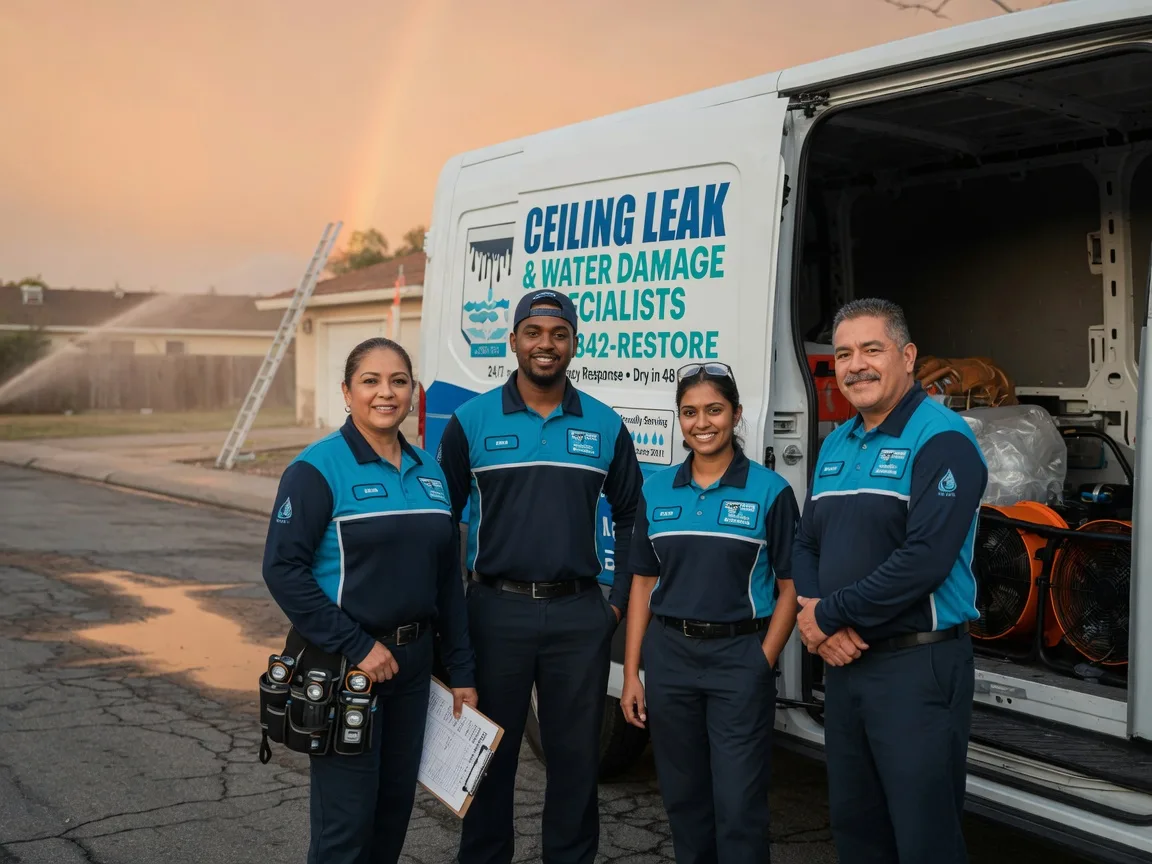 Ceiling Leak Cleanup company in Oklee, MN